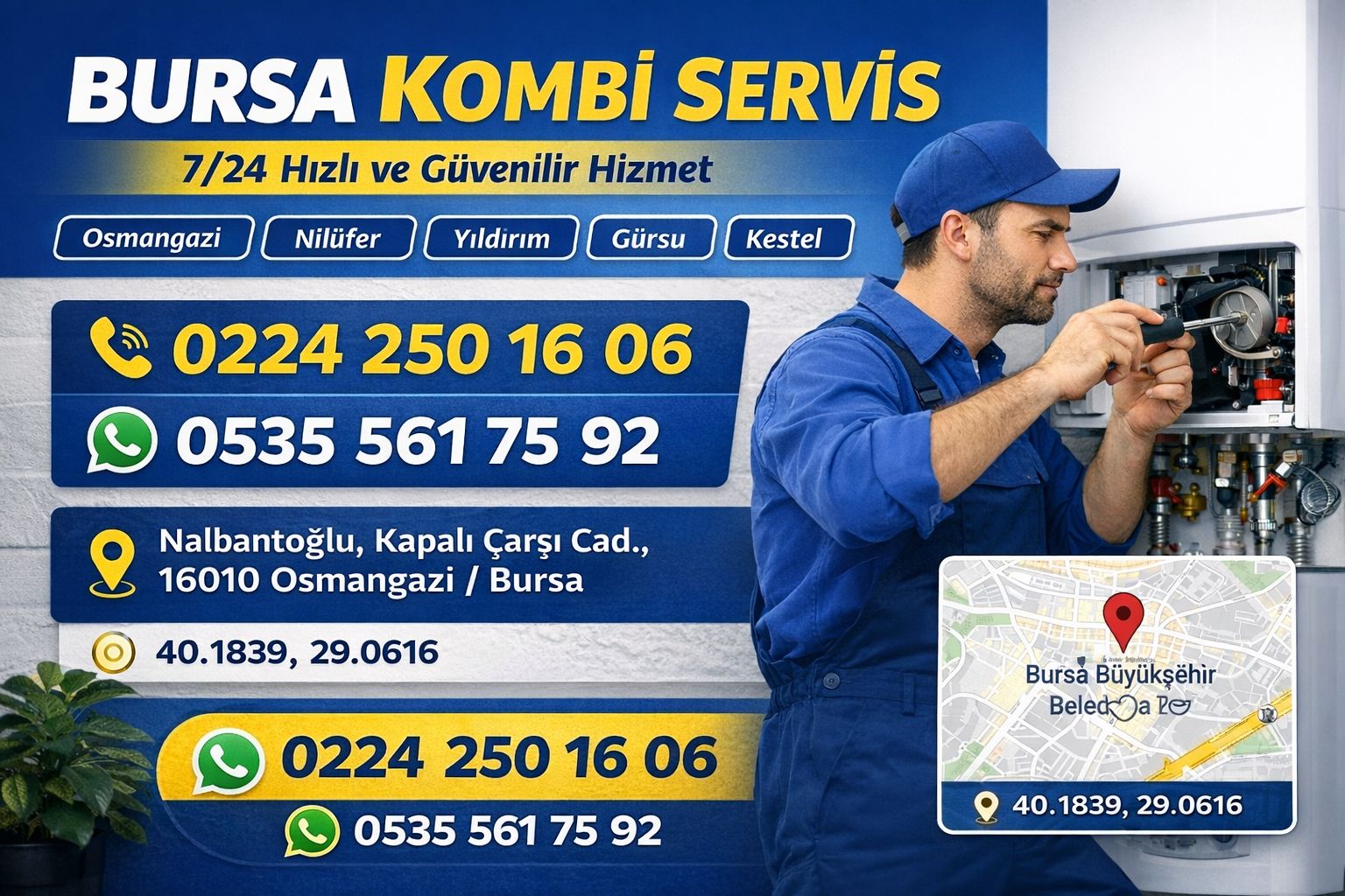 Bursa Kombi Servisi